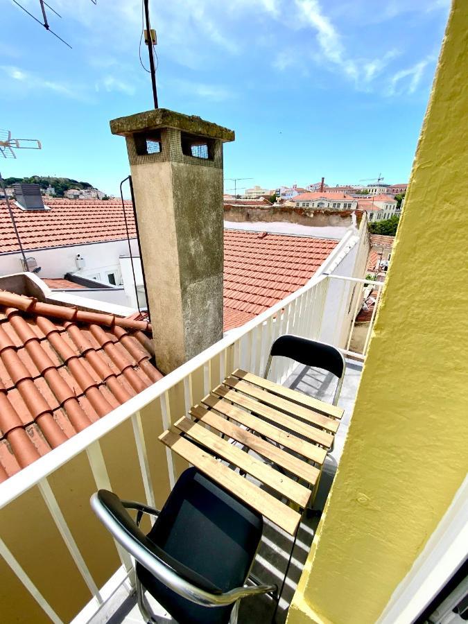 20-2 Lisbon Castle View Apartment With French Terrace المظهر الخارجي الصورة